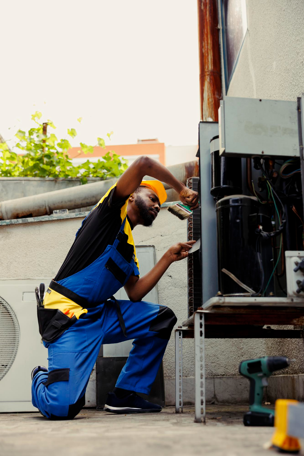 T & I CoolTech refrigeration technicians in uniform